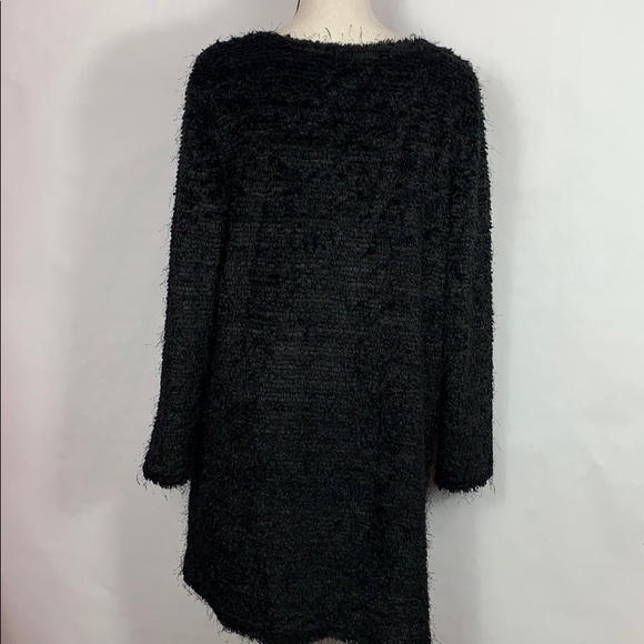 Bette Paige Vintage long sleeve black-front tie cardigan - Picture 5 of 8